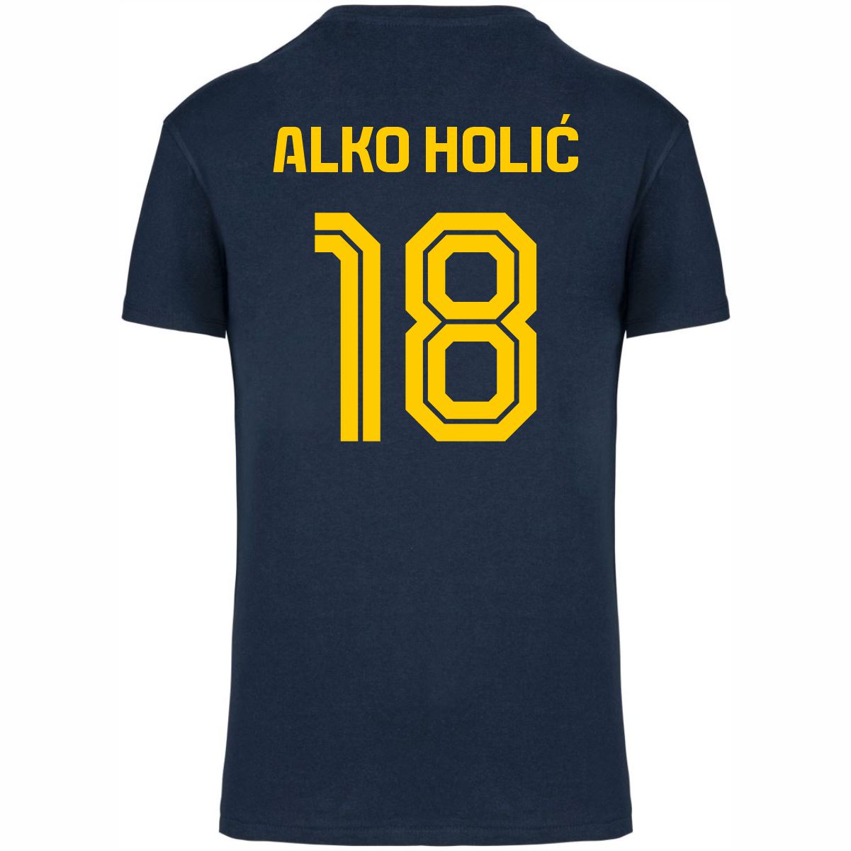 18 Sauftrikot, Malle, Bosnien Rücken - Alko Holic